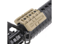 Fab Defense Double offset M16 polymer accessory rail DPR 16/4 - Flat Dark Earth