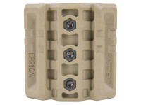 Fab Defense Double offset M16 polymer accessory rail DPR 16/4 - Flat Dark Earth