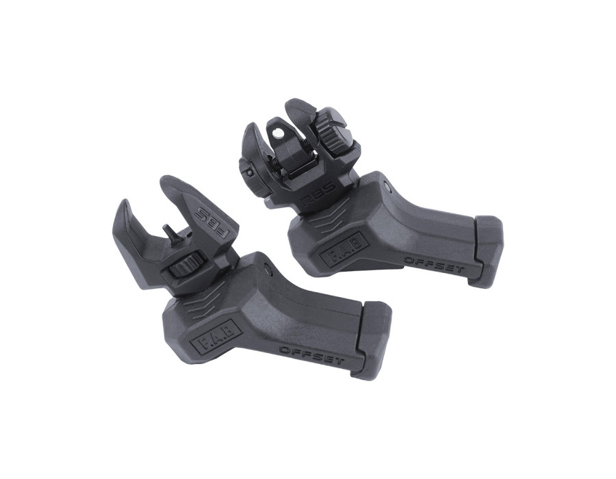 FAB Defense - Flip Up Sights Set FRBS Offset