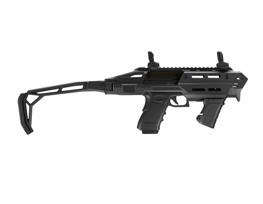 Pistol Conversion Kit for Glock 17/19 KPOS AMP PRO - Black