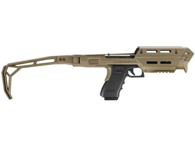Pistol Conversion Kit for Glock 17/19 KPOS AMP - FDE
