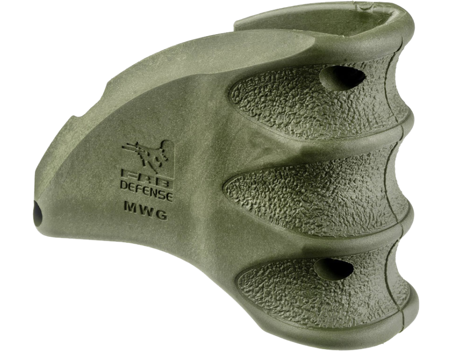 Fab Defense Mag-Well Grip and Funnel for M16 Variants - Green