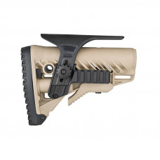 Cheek Rest Kit with Built in Dual picatinny rails for GLR-16 GPCP - Black