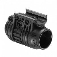 Fab Defense Flashlight and Laser Adaptor PLA 1 1/8" - Black