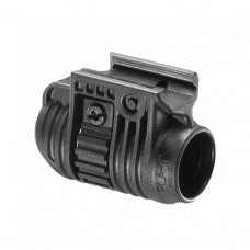Fab Defense Flashlight and Laser Adaptor PLA 1" - Black