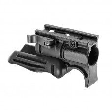 FAB Integrated Folding Foregrip and 1 Inch Flashlight Mount FFGS-1