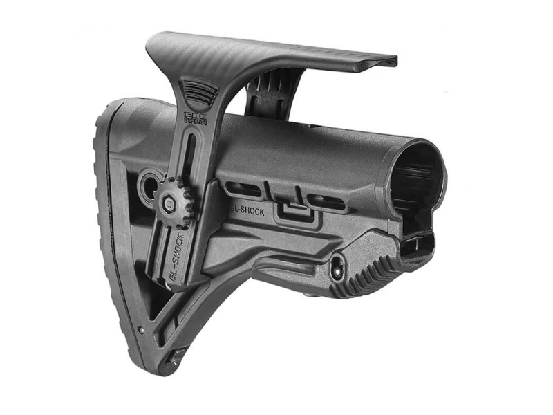 Pažba s absorbérom a lícnicou FAB GL-SHOCK CP čierna