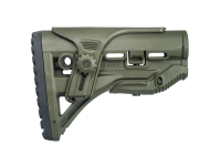 Pažba s absorbérom a lícnicou FAB GL-SHOCK CP zelená