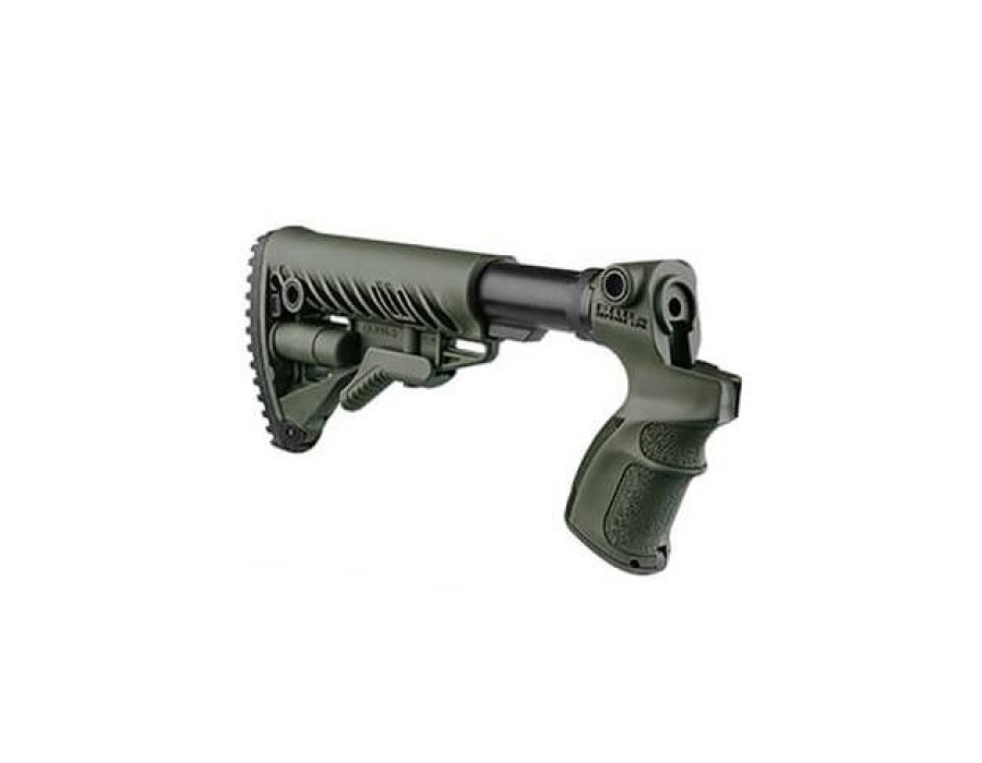 Pažba s rukoväťou FAB pre Mossberg 500 - M4 zelená