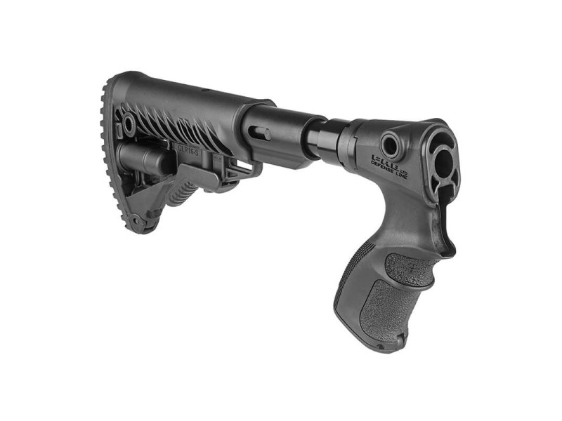 Pažba s rukoväťou a absorbérom FAB pre Remington 870 - M4 čierna
