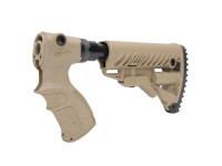 Pažba s rukoväťou a absorbérom FAB pre Remington 870 - M4 piesková