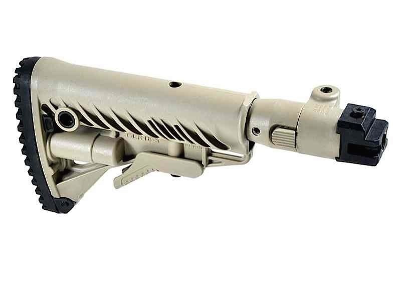Pažba sklopná FAB AK47 M4-AKP piesková