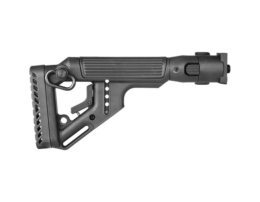 Folding Butt Stock w/ Cheek Piece For VZ. 58 (Polymer Joint) UAS-VZP - Black