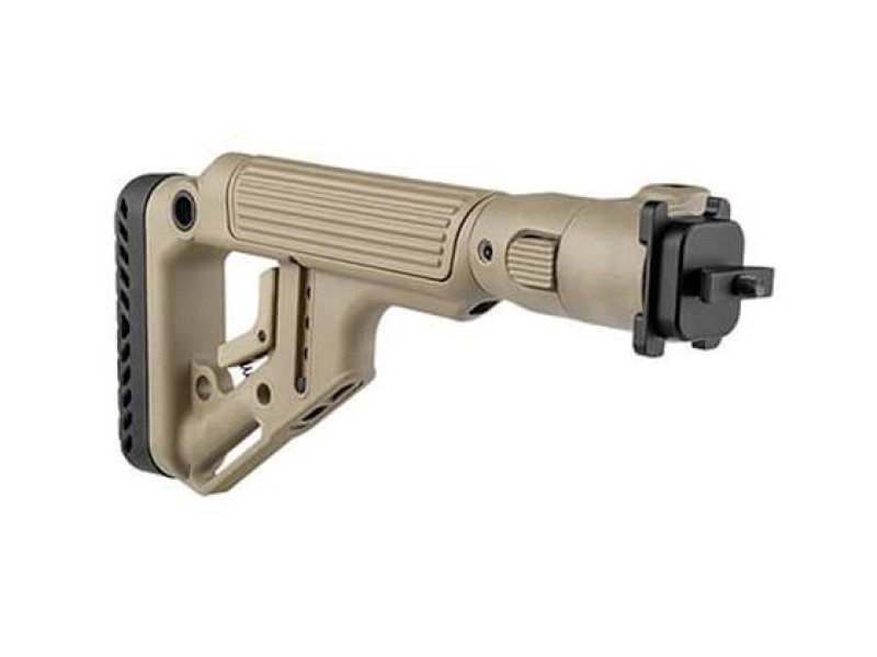 Pažba sklopná FAB pre AK47 UAS-AKMIL piesková