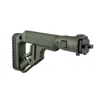 Pažba sklopná FAB pre AK47 UAS-AKMIL zelená