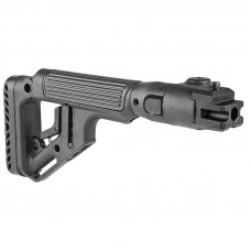 Folding Buttstock w/ Cheek Piece For AKM 47 (Polymer Joint) UAS-AK P - Black Folding Buttstock w/ Cheek Piece For AKM 47 (Polymer Joint) UAS-AK P - Black