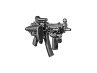 Pažba sklopná FAB pre H&K MP5 - M4 čierna