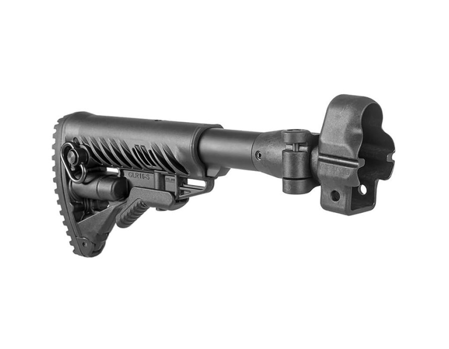 Pažba sklopná FAB pre H&K MP5 - M4 čierna