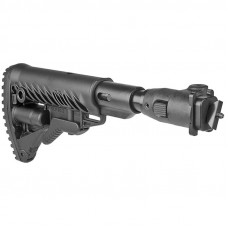 Fab Defense M4 Shock Absorbeing Folding Buttstock for Milled AK47 (Polymer Joint) - Black Fab Defense M4 Shock Absorbeing Folding Buttstock for Milled AK47 (Polymer Joint) - Black