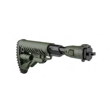 Fab Defense M4 Shock Absorbeing Folding Buttstock for Milled AK47 (Polymer Joint) - Green Fab Defense M4 Shock Absorbeing Folding Buttstock for Milled AK47 (Polymer Joint) - Green