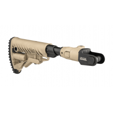 Fab Defense M4 Folding Collapsible Butt stock w/ Shock Absorber for AKMS (underfolder) - Flat Dark Earth