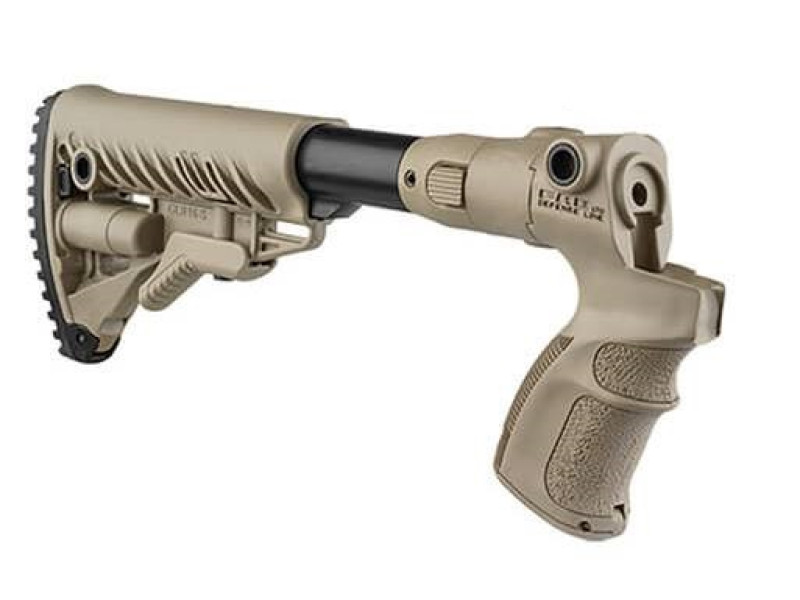 Pažba sklopná s rukoväťou FAB pre Mossberg 500 - M4 piesková