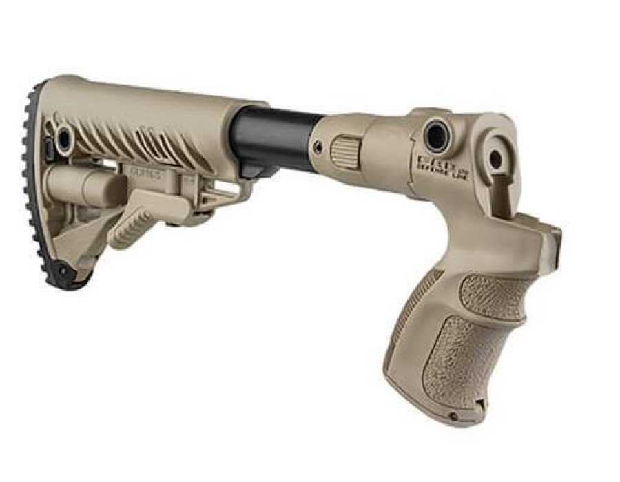 Pažba sklopná s rukoväťou FAB pre Mossberg 500 - M4 piesková
