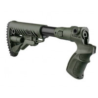 Pažba sklopná s rukoväťou FAB pre Mossberg 500 - M4 zelená