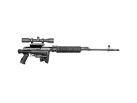 Pažba sklopná s rukoväťou FAB pre SVD - M4 čierna