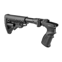 Pažba sklopná s rukoväťou FAB pre SVD - M4 čierna