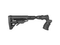 Pažba sklopná s rukoväťou a absorbérom FAB pre Mossberg 500 - M4 zelená