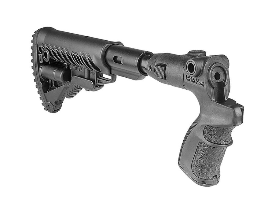 Pažba sklopná s rukoväťou a absorbérom FAB pre Mossberg 500 - M4 zelená
