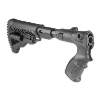 Pažba sklopná s rukoväťou a absorbérom FAB pre Remington 870 - M4 čierna
