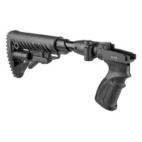Pažba sklopná s rukoväťou a absorbérom FAB pre SVD - M4 čierna
