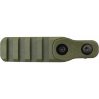 Picatinny lišta FAB MA1 - 4 slots M-LOK zelená