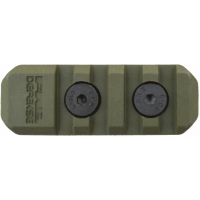 Picatinny lišta FAB MA2 - 4 slots M-LOK zelená