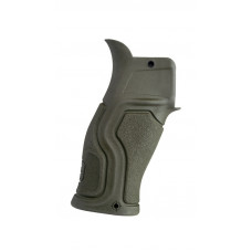 Gradus Rubberized Reduced Angle Ergonomic Pistol Grip - Green
