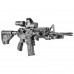 Rubberized Ergonomic M4 / M16 / AR15 Pistol Grip - black