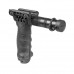 Fab Defense Bipod-Foregrip with Built-in Tactical Light T-POD Generation 2 SL - Black
