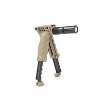 Fab Defense Bipod-Foregrip with Built-in Tactical Light T-POD Generation 2 SL - Flat Dark Earth