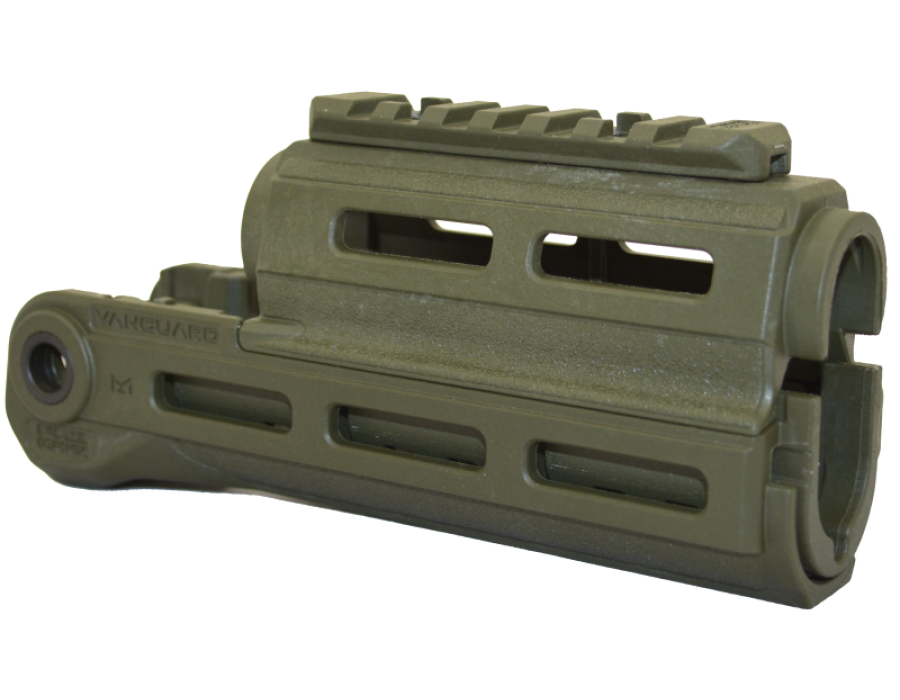 M-LOK compatible AK/AKM handguard - Green