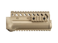 Fab Defense PRG Galil Polymer Quad Rail Handguard - Flat Dark Earth