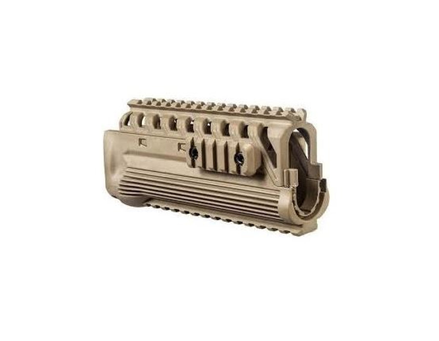 Fab Defense PRG Galil Polymer Quad Rail Handguard - Flat Dark Earth