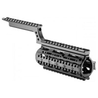 Fab Defense Carbine Length (W/ Handle) M16 Free Floating Quad-Rail System VFR-C