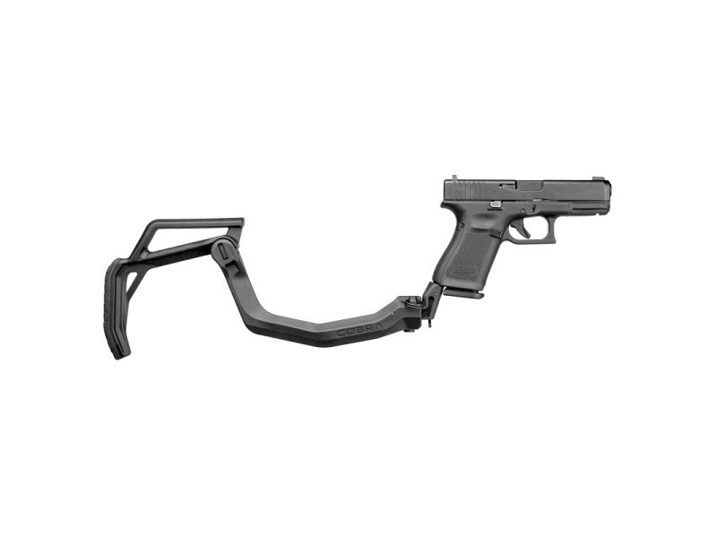 Taktická pažba pre Glock 17/19 FAB COBRA čierna