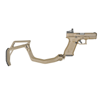 Taktická pažba pre Glock 17/19 FAB COBRA piesková
