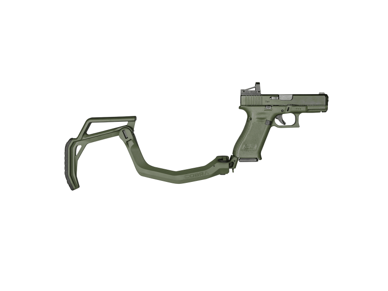 Taktická pažba pre Glock 17/19 FAB COBRA zelená
