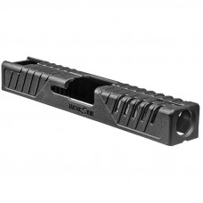 Tactic Skin Slide Cover For Glock 17 - Black