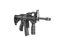 Fab Defense Rubberized Ergonomic Foregrip REG - Black