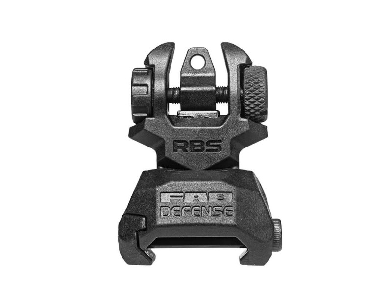 Fab Defense Rear Back-Up Sight - Black
